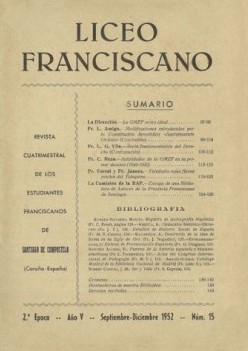 Revista Liceo Franciscano - Nmeros 15