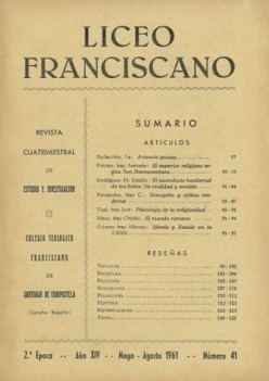 Revista Liceo Franciscano - Nmeros 41