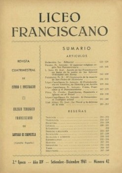 Revista Liceo Franciscano - Nmeros 42