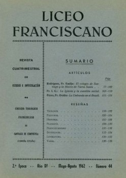 Revista Liceo Franciscano - Nmeros 44