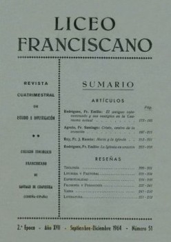 Revista Liceo Franciscano - Nmeros 51