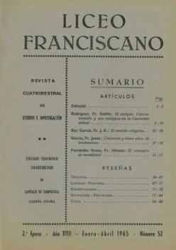 Revista Liceo Franciscano - Nmeros 52
