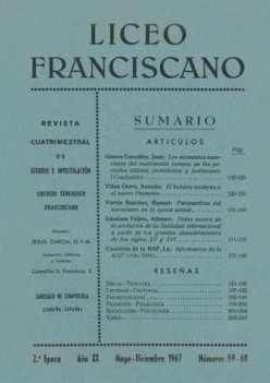 Revista Liceo Franciscano - Nmeros 59-60