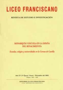 Revista Liceo Franciscano - Números 166-168